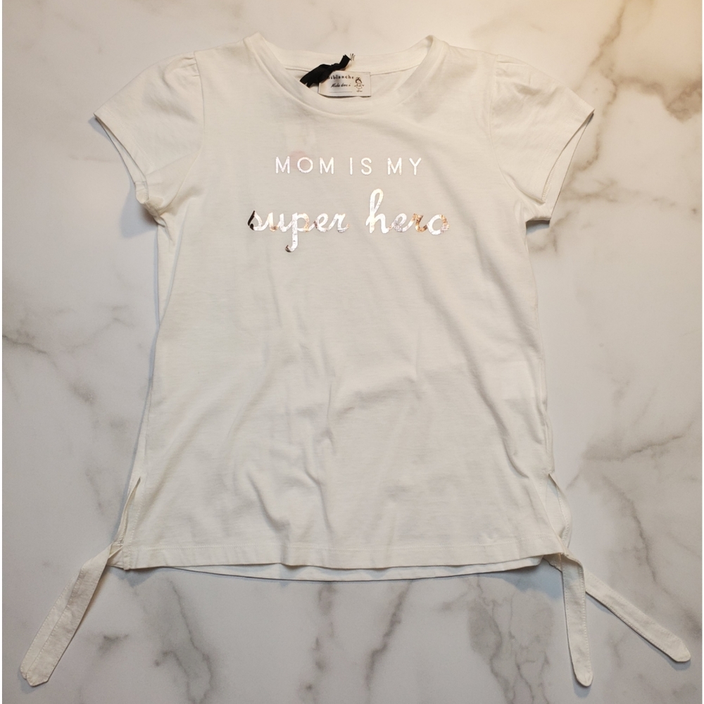 Biblanche Kids short sleeve t-shirt